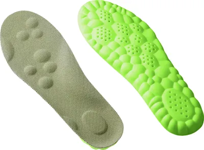 Produktbild von Hochelastische, weiche Sport-Einlegesohlen mit Fußgewölbeunterstützung, orthopädische, atmungsaktive Deodorant-Stoßdämpfungspolster für Männer und Frauen