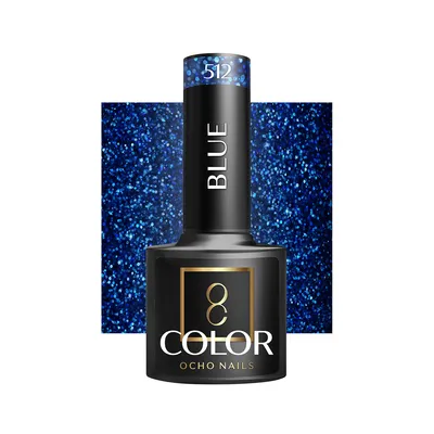 Zdjęcie produktu dla OCHO NAILS Lakier hybrydowy blue 512 -5 g