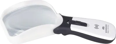 Produktbild von Schweizer ERGO-Lux i Mobil 2 fach / 100*75mm rechts Warmweiß Lupe inkl. Ladepad