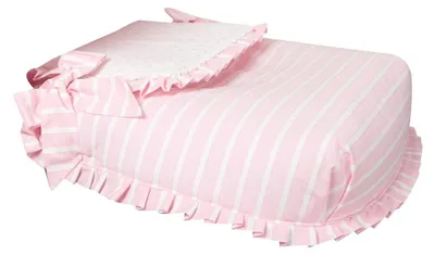 Productafbeelding van Babyline dagdekentje Oporto roze, voor babybed