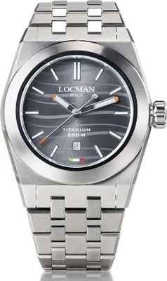 Produktbild von 0223T07S-00GYWHB0 Italy Herrenuhr Stealth Titanio Ref. 0223T07S Locman