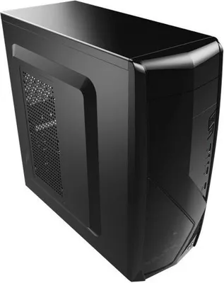 Zdjęcie produktu dla Aerocool CS‐1102, Midi Tower, PC, Czarny, ATX, micro ATX, Mini-ATX, Stal, 15 cm
