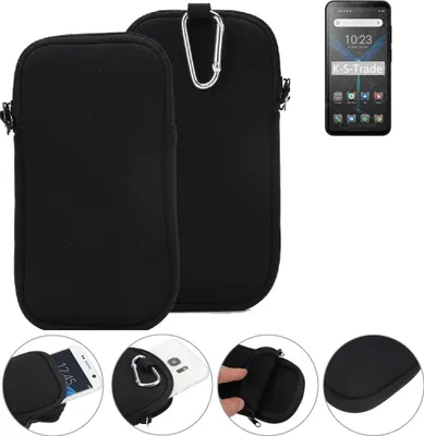 Produktbild von K-S-Trade Neopren-Hülle Handyhülle kompatibel mit Blackview BL5000 Schutzhülle Neoprenhülle Sleeve Schutz-Hülle Gürtel Tasche Case Holster