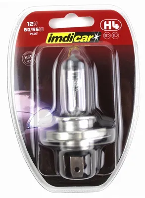 Produktbild von Halogen Autoglühbirne Typ H4, 12 Volt, 55 Watt, Sockel P43t für Hauptscheinwerfer