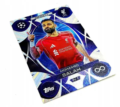 Obrázok produktu pre Match Attax 2025/26 Tcg Card No. 1 Mohamed Salah / Infinity
