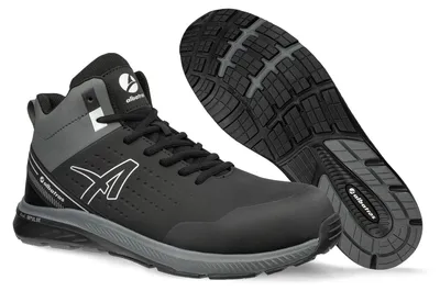 Image de Bottes de sécurité Vigor 2 Impulse Black Mid, taille 41, gris, S3S, EN ISO 20345:2022