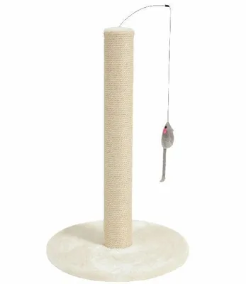 Immagine prodotto di Zolux Tiragraffi per gatti con giocattolo - beige