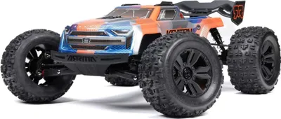 A remote-controlled monster truck.