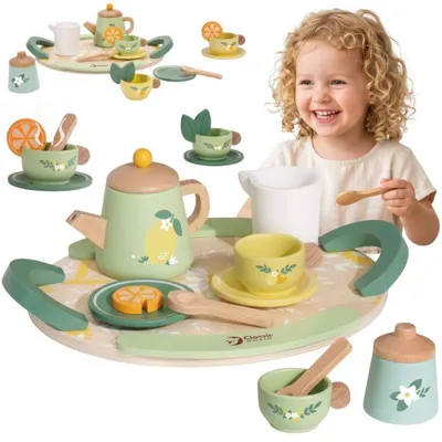Obrázok produktu pre Drevená čajová súprava Classic World 14 ks.