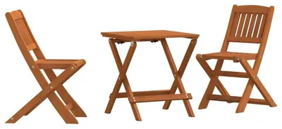 Immagine prodotto di Set da bistrot da 3 pezzi, realizzato in legno di eucalipto resistente agli agenti atmosferici