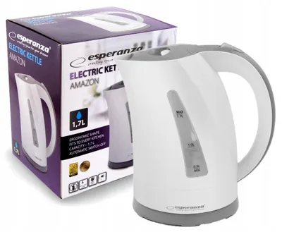 Produktbild von Esperanza EKK022 Elektrischer Wasserkocher 1,7L 2200W Kabellos