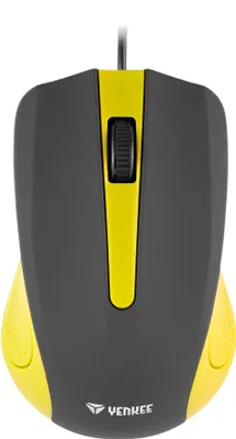 Obrázok produktu pre YENKEE USB wired mouse, 3 buttons, rubberized surface