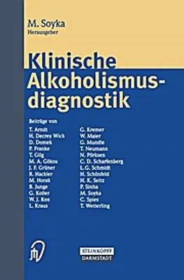 Produktbild von Klinische Alkoholismusdiagnostik