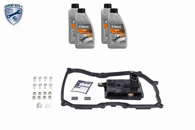Produktbild von VAICO Ölwechselkit für Automatikgetriebe Satz 6 Gang 4L für VW Golf VII Schrägheck (5G1, BQ1, BE1, BE2) 09G AQ160