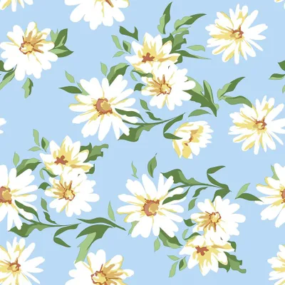 Produktbild von 20 Cocktailservietten Daisies 24x24cm