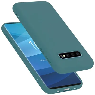 Image de Cadorabo Housse pour Samsung Galaxy S10 PLUS Housse en vert Housse pour portable Case Cover TPU Etui