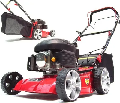 Produktbild von Benzin Rasenmäher 410mm Radantrieb 55793 Antrieb 41 cm Motor Mäher Selbstantrieb
