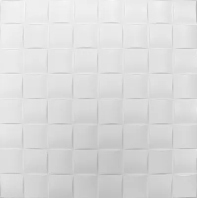 Produktbild von HEXIM Deckenplatten 50x50cm Styroporplatten weiß XPS Styropor, Deckenpaneele Feuchtraum Deckenverkleidung (NR.16, 2 m²)