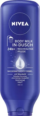 Produktbild von Nivea In Dusch Body Milk für eine zarte geschmeidige Haut 400ml
