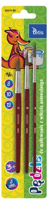 Obrázok produktu pre Zestaw pędzli okrągłych 8, 10, 12 - 3 sztuki