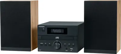 Immagine prodotto di Thomson Mic123dab Micro Sistema Hi-Fi Cd/Usb/Dab+ Bluetooth Legno/Nero