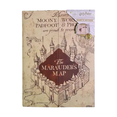 Produktbild von ThumbsUP! Notizbuch A5- Harry Potter - Karte d. Rumtreibers