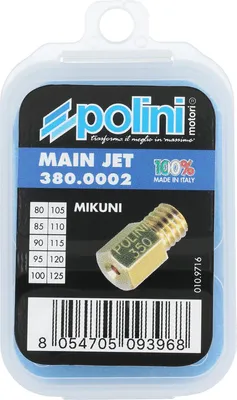 Image de Jeu de buses principales POLINI pour carburateur Mikuni VM20, VM24 80-125