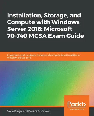 Produktbild von Installation, Storage, and Compute with Windows Server 2016