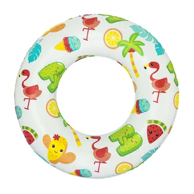 Produktbild von Schwimmring mit Kaktusmotiv, 61 cm, Bestway 36014