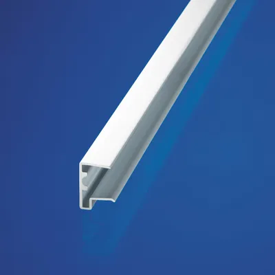 Produktbild von Gutta Alu-Kantenschutz mit Tropfnase 98 cm, 16 mm weiß