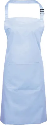 Obrázok produktu pre Premier Workwear PR154 | Colours Zástera s vreckom - 72 x 86 cm - možno prať do 60 - Farba: svetlomodrá (približne Pantone 2708) - Rozmer: 72 x 86 cm