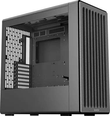 Produktbild von HAVN BF 360 PC-Gehäuse, Midi-Tower, E-ATX, Tempered Glass - schwarz