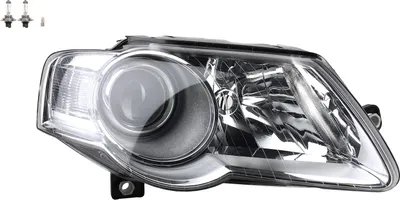 Obrázok produktu pre Johns, halogénové svetlomety pasujú do VW Passat 05 3C 03/05-10/11 pravá žiarovka