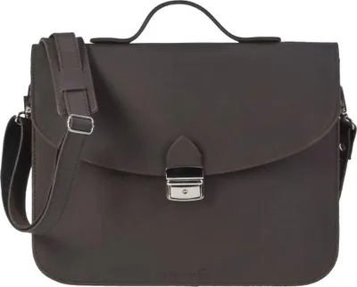 Produktbild von Own Stuff Aktentasche Leder 1 Fach Lehrertasche 36cm Schultasche Businesstasche 36x29cm