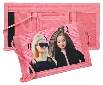 Immagine prodotto di Portafoglio / portafoglio per bambini Barbie, rosa