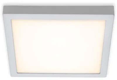 Immagine prodotto di Lampada da soffitto a LED Lampada da soffitto 21 Watt quadrata 3000K cromo opaco Briloner