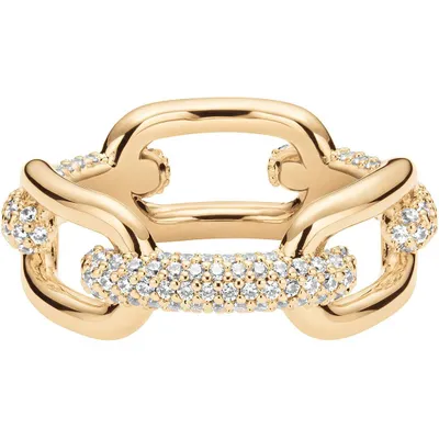 Image de Bagues Daniel Wellington Gold Collection Carbine Crystal - femme