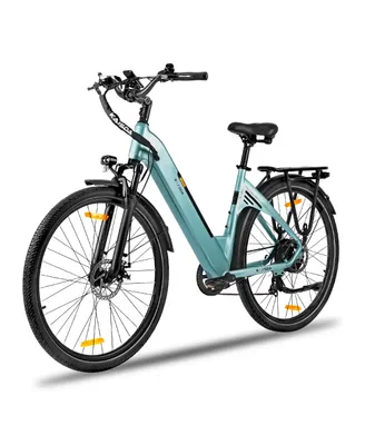 Produktbild von 28 Zoll E-Bike Damen Herren Citybike Elektrofahrrad Pedelec 36V 20Ah Akku bis 120 km Reichweite 52 Nm max. 25 km/hAlu-Rahmen LCD E-Hollandräder 2026