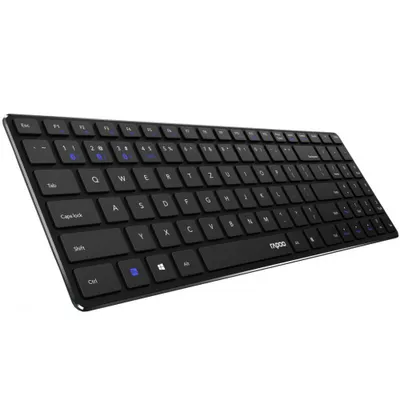 Obrázok produktu pre Rapoo E9100M Multi-Mode-Tastatur Kabellos, ultraflach, Schwarz
