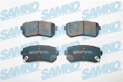 Produktbild von SAMKO Bremsbelagsatz, Scheibenbremse x
