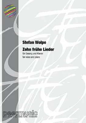 Produktbild von Zehn frühe Lieder (1920)für Gesang und Klavier