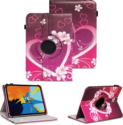 Produktbild von Schutzhülle für Oukitel OT8 OT9 OT11 OT12 Tablet Hülle Tasche 360 Grad DrehbarFarben:Motiv 2