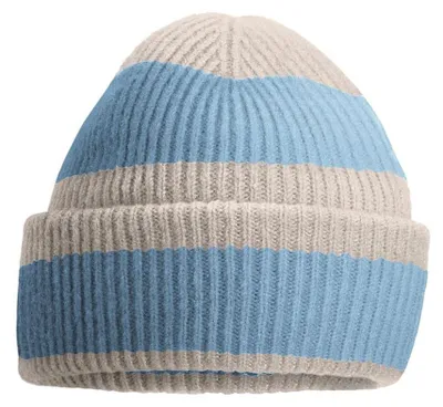 Immagine prodotto di Beechfield - Berretto LT1224 (taglia unica) (grigio pietra/blu)