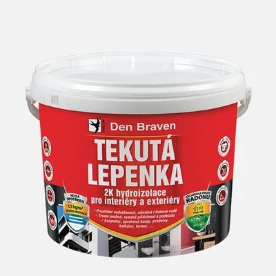Obrázok produktu pre Tekutá lepenka DEN BRAVEN 2K hydroizolácia 7 kg
