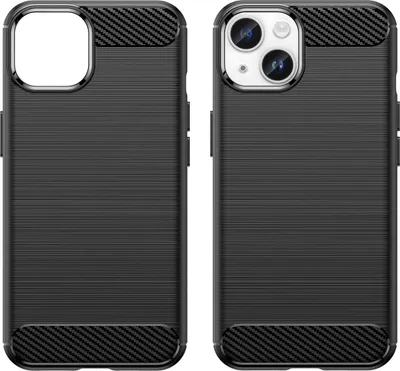 Immagine prodotto di Custodia Cadorabo per Apple iPhone 14 in TPU nero protettivo custodia cover telefono cellulare