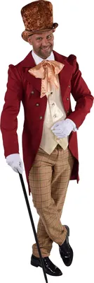 Produktbild von M213262-L rot Herren Rokokokostüm Barockanzug Gr.L