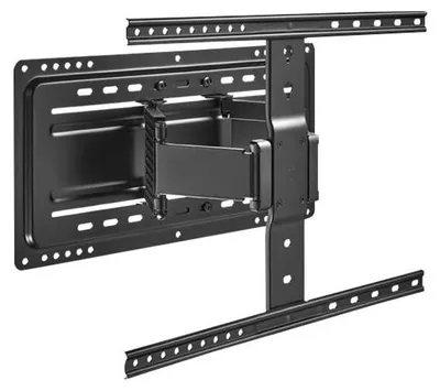 Image de HI-ND Mobile mural complet sans VESA noir, 2.29 m (90"), 50 kg, 200 x 200 mm, 600 x 400 mm, Noir