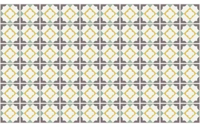 Produktbild von Selbstklebende Fliesenaufkleber für Küche und Bad – 60 Fliesenaufkleber – 60 Aufkleber 20 x 20 cm