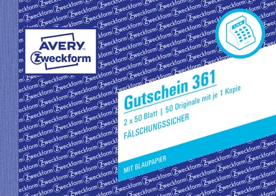Obrázok produktu pre Avery 361, 100 kusov, Biela, Žltá