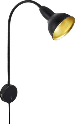Productafbeelding van Briloner wandlamp Hygge, zwart, E14, max. 25 W